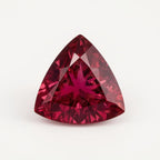 Ruby (GF) 1PC Large 10x10 MM Triangle Faceted Pink Shine Precious Loose Gemstones