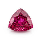 Ruby (GF) 1PC Large 11x11 MM Triangle Faceted Pink Fine Precious Gems