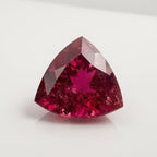 Ruby (GF) 1PC Large 12x12 MM Triangle Faceted Pink High-Quality Precious Loose Gems