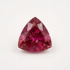 Ruby (GF) 1PC Tiny 5x5 MM Triangle Faceted Pink Sparkling Precious Loose Gemstone