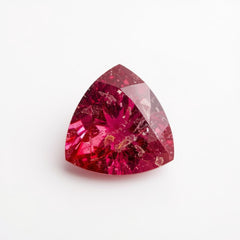 Ruby (GF) 1PC Tiny 6x6 MM Triangle Faceted Pink Polished Precious Loose Gemstones