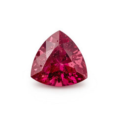 Ruby (GF) 1PC Small 7x7 MM Triangle Faceted Pink Splendid Precious Gems