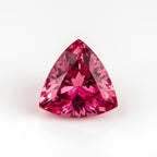 Ruby (GF) 1PC Medium 9x9 MM Triangle Faceted Pink Lustrous Precious Loose Gemstone