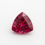 Ruby (GF) 1PC Medium 9x9 MM Triangle Faceted Pink Lustrous Precious Loose Gemstone