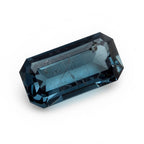 Swiss Blue Topaz 1PC Chunky 10x20 MM Baguette Faceted Blue Genuine Semi Precious Loose Gems