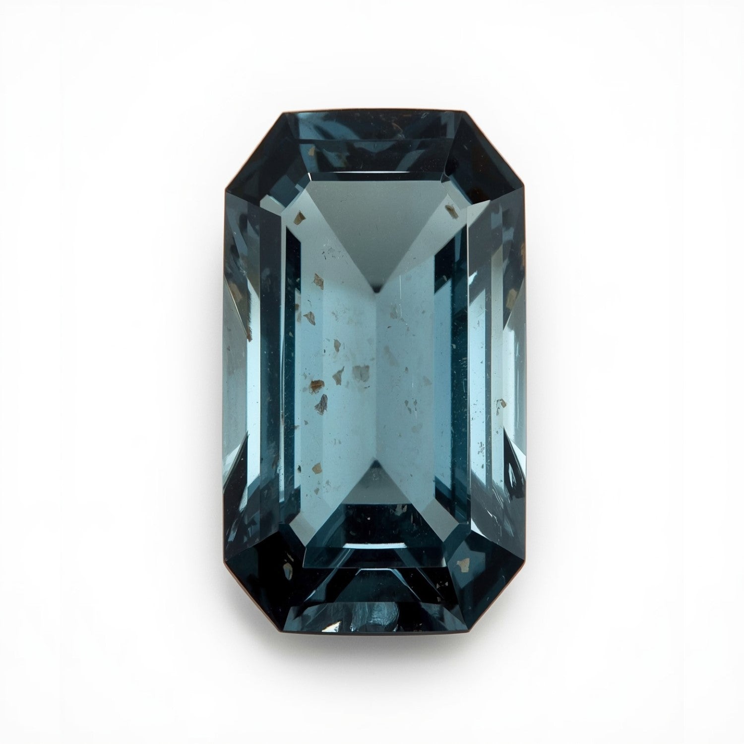 Swiss Blue Topaz 1PC Chunky 10x20 MM Baguette Faceted Blue Genuine Semi Precious Loose Gems