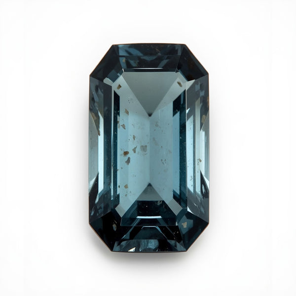 Swiss Blue Topaz 1PC Chunky 10x20 MM Baguette Faceted Blue Genuine Semi Precious Loose Gems