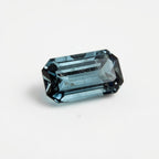 Swiss Blue Topaz 1PC Tiny 4x8 MM Baguette Faceted Blue Lustrous Semi Precious Gems