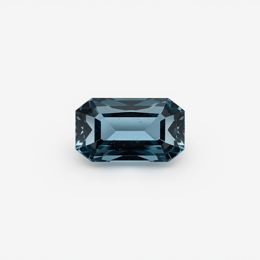Swiss Blue Topaz 1PC Small 5x10 MM Baguette Faceted Blue Shine Semi Precious Loose Gems
