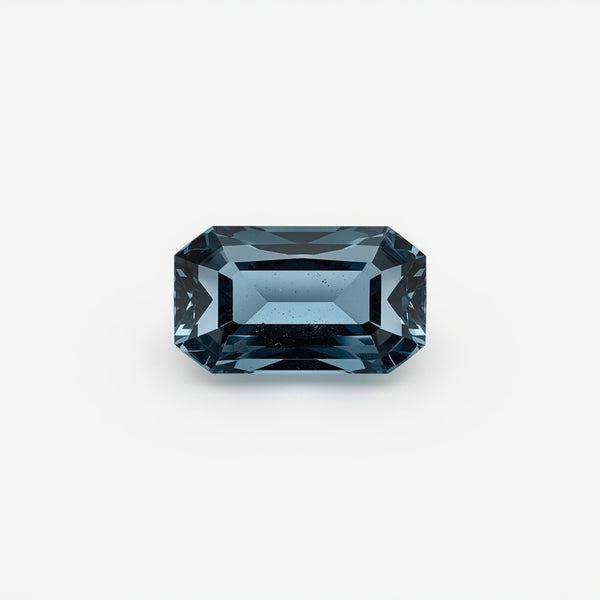 Swiss Blue Topaz 1PC Small 5x10 MM Baguette Faceted Blue Shine Semi Precious Loose Gems