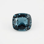 Swiss Blue Topaz 1PC Chunky 13x13 MM Cushion Faceted Blue Natural Semi Precious Gems