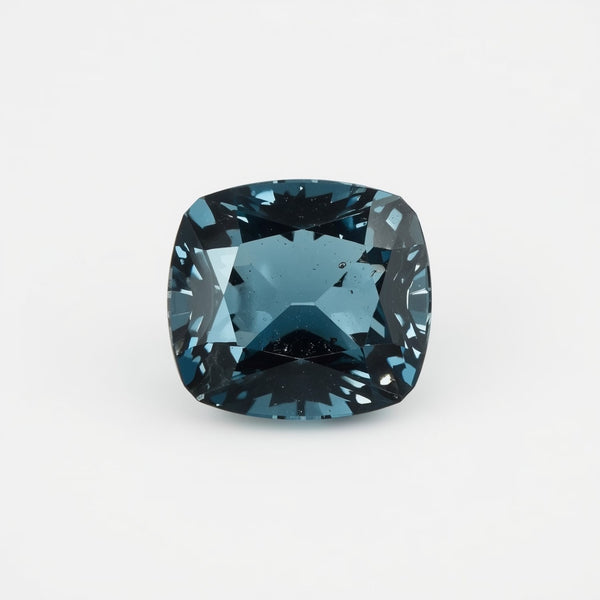 Swiss Blue Topaz 1PC Chunky 13x13 MM Cushion Faceted Blue Natural Semi Precious Gems