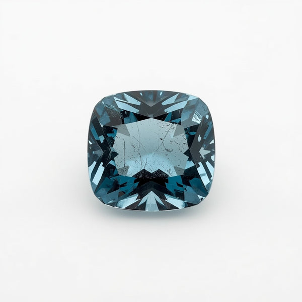 Swiss Blue Topaz 10PC Tiny 4x4 MM Cushion Faceted Blue Brilliant Semi Precious Loose Gemstones