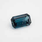 Swiss Blue Topaz 1PC Large 10x12 MM Emerald Faceted Blue Pure Semi Precious Loose Gems
