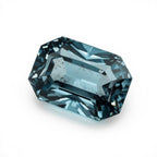 Swiss Blue Topaz 1PC Large 10x14 MM Emerald Faceted Blue Fiery Semi Precious Loose Gemstone
