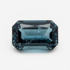 Swiss Blue Topaz 1PC Chunky 13x18 MM Emerald Faceted Blue Sparkling Semi Precious Gems
