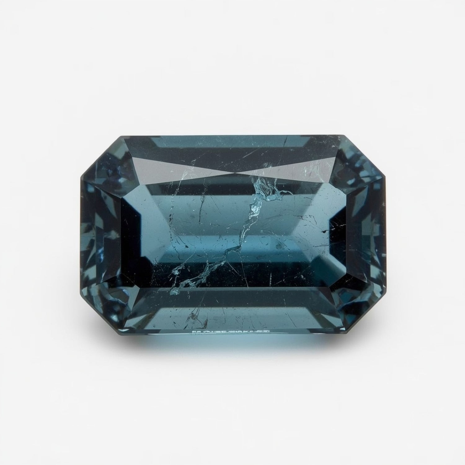 Swiss Blue Topaz 1PC Chunky 13x18 MM Emerald Faceted Blue Sparkling Semi Precious Gems