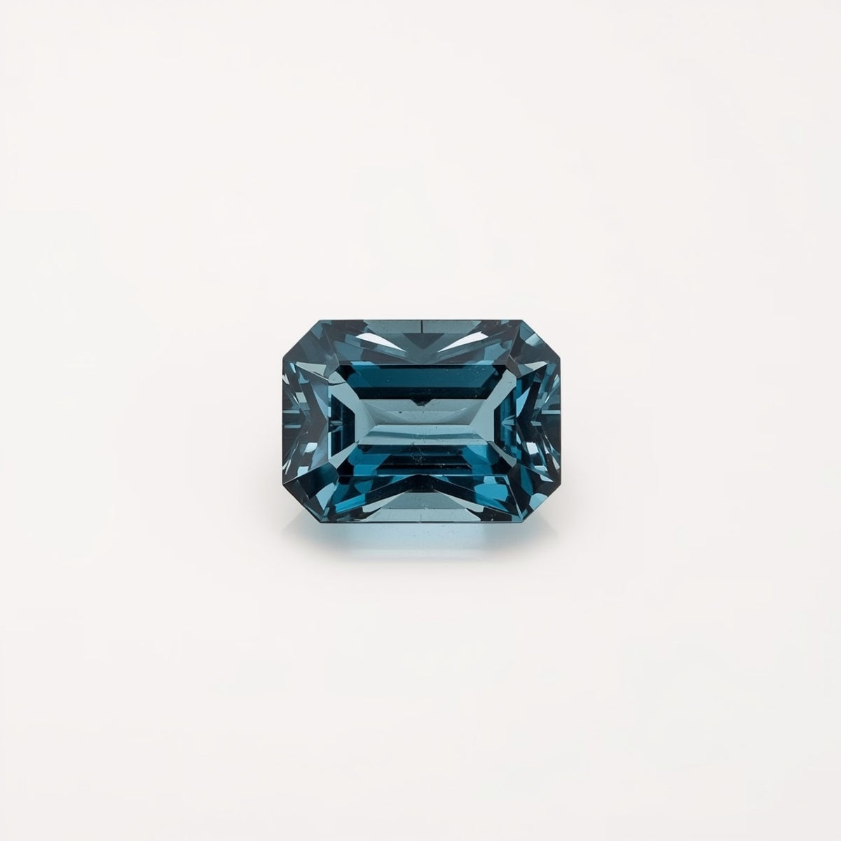 Swiss Blue Topaz 1PC Tiny 3x5 MM Emerald Faceted Blue Polished Semi Precious Loose Gemstones