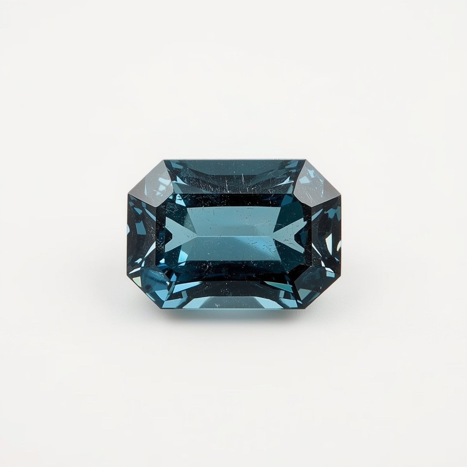 Swiss Blue Topaz 1PC Tiny 3x5 MM Emerald Faceted Blue Polished Semi Precious Loose Gemstones Второстепенное изображение товара