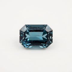 Swiss Blue Topaz 1PC Tiny 3x5 MM Emerald Faceted Blue Polished Semi Precious Loose Gemstones