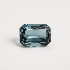 Swiss Blue Topaz 1PC Medium 7x10 MM Emerald Faceted Blue High-Quality Semi Precious Loose Gems
