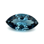 Swiss Blue Topaz 1PC Chunky 10x20 MM Marquise Faceted Blue Luster Semi Precious Loose Gemstones