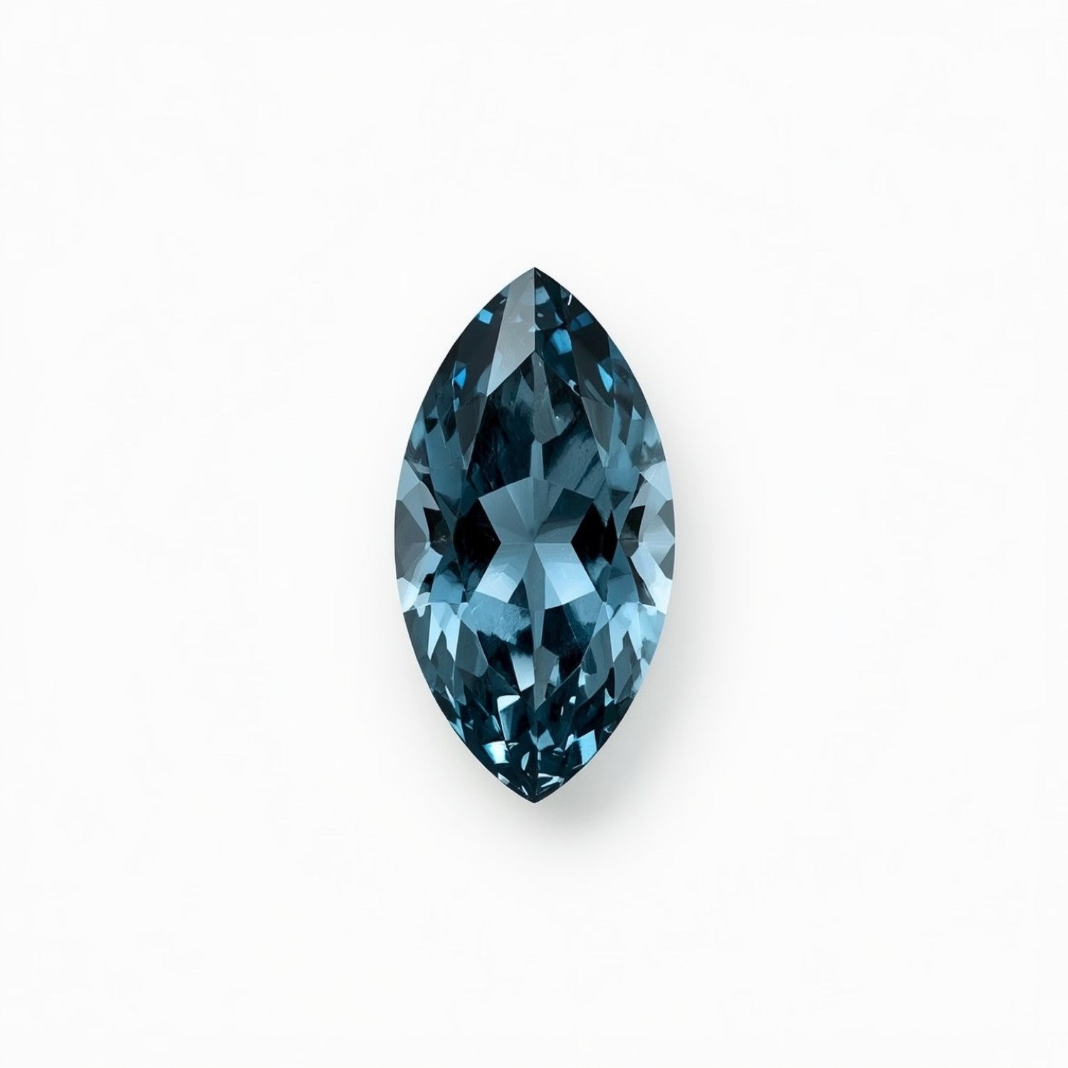 Swiss Blue Topaz 10PC Tiny 2.5x5 MM Marquise Faceted Blue Superior Semi Precious Gems Hoofdafbeelding