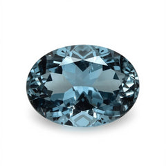 Swiss Blue Topaz 1PC Chunky 12x16 MM Oval Faceted Blue Polished Semi Precious Loose Gemstones