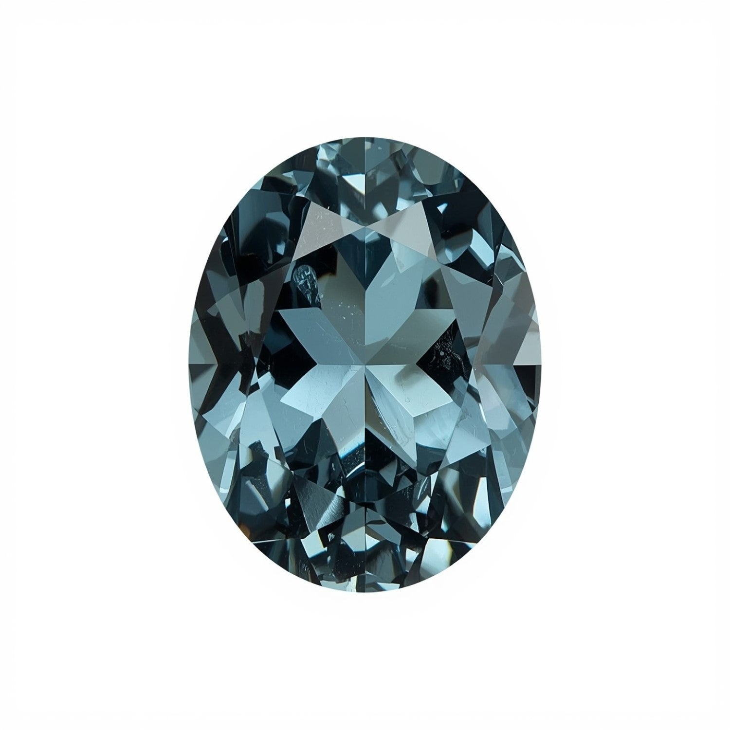 Swiss Blue Topaz 1PC Chunky 15x20 MM Oval Faceted Blue Luster Semi Precious Loose Gems Secondary image