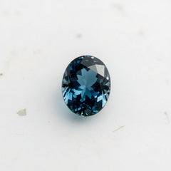 Swiss Blue Topaz 1PC Tiny 3x5 MM Oval Faceted Blue Luster Semi Precious Loose Gemstones