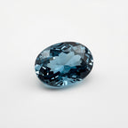 Swiss Blue Topaz 1PC Tiny 4x6 MM Oval Faceted Blue Lustrous Semi Precious Gems