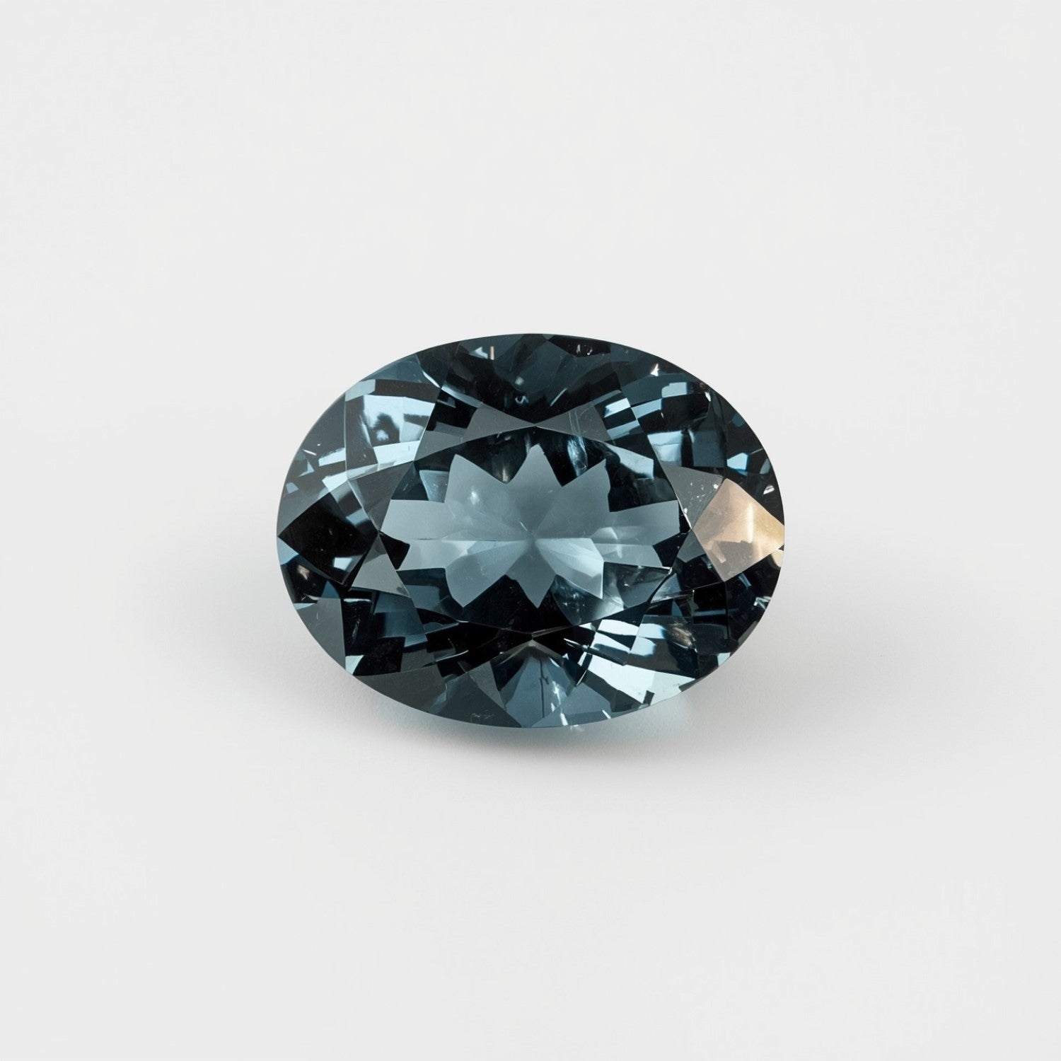 Swiss Blue Topaz 1PC Small 6x9 MM Oval Faceted Blue High-Quality Semi Precious Loose Gemstones