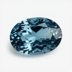 Swiss Blue Topaz 1PC Medium 7x10 MM Oval Faceted Blue Genuine Semi Precious Loose Gems