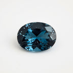 Swiss Blue Topaz 1PC Small 7x9 MM Oval Faceted Blue Natural Semi Precious Gems