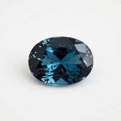 Swiss Blue Topaz 1PC Small 7x9 MM Oval Faceted Blue Natural Semi Precious Gems