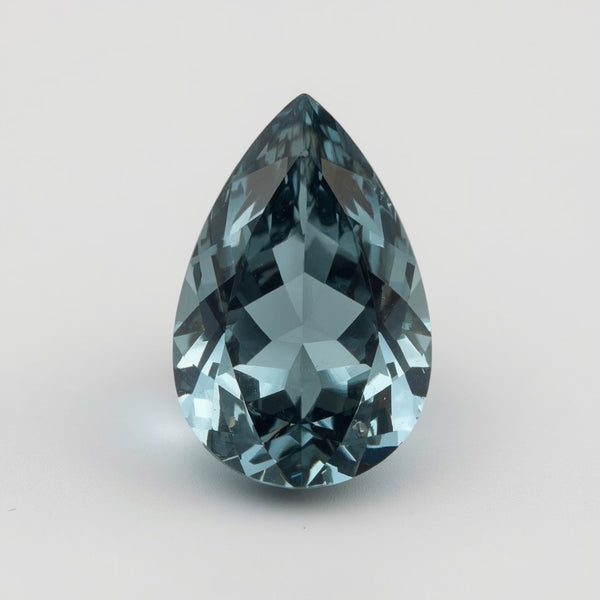 Swiss Blue Topaz 1PC Chunky 12x16 MM Pear Faceted Blue Pure Semi Precious Loose Gems