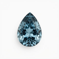 Swiss Blue Topaz 1PC Large 9x11 MM Pear Faceted Blue High-Quality Semi Precious Loose Gems