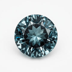 Swiss Blue Topaz 1PC Large 10x10 MM Round Faceted Blue Shine Semi Precious Loose Gems