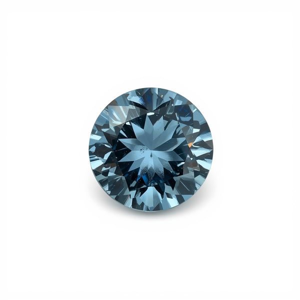 Swiss Blue Topaz 10PC Tiny 4x4 MM Round Faceted Blue Brilliant Semi Precious Loose Gemstones