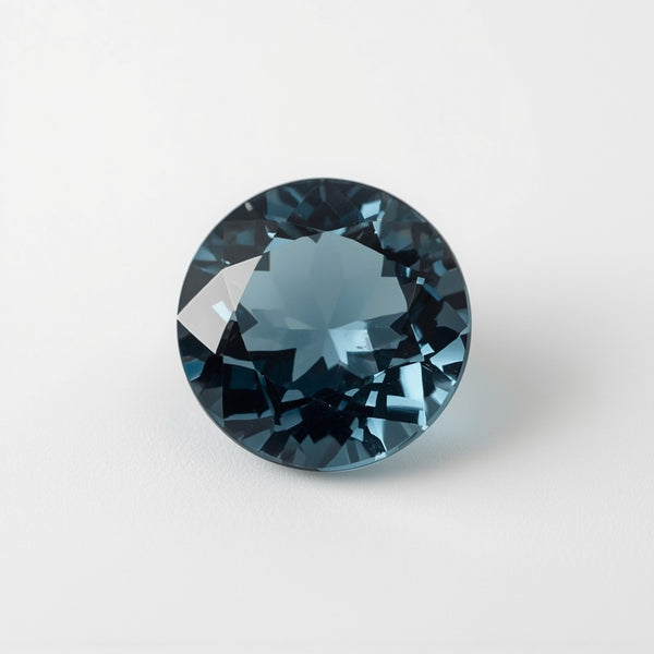 Swiss Blue Topaz 10PC Tiny 4x4 MM Round Faceted Blue Brilliant Semi Precious Loose Gemstones