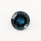 Swiss Blue Topaz 1PC Tiny 5x5 MM Round Faceted Blue Sparkling Semi Precious Gems