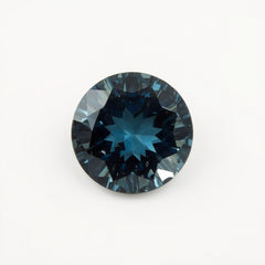 Swiss Blue Topaz 1PC Tiny 5x5 MM Round Faceted Blue Sparkling Semi Precious Gems