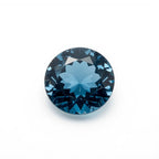 Swiss Blue Topaz 1PC Tiny 6x6 MM Round Faceted Blue Polished Semi Precious Loose Gems