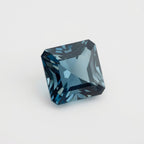 Swiss Blue Topaz 1PC Chunky 13x13 MM Square Faceted Blue Natural Semi Precious Gems