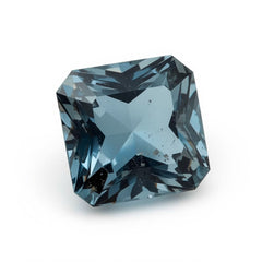 Swiss Blue Topaz 1PC Chunky 14x14 MM Square Faceted Blue Genuine Semi Precious Loose Gems
