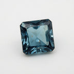Swiss Blue Topaz 1PC Chunky 16x16 MM Square Faceted Blue Pure Semi Precious Loose Gemstones