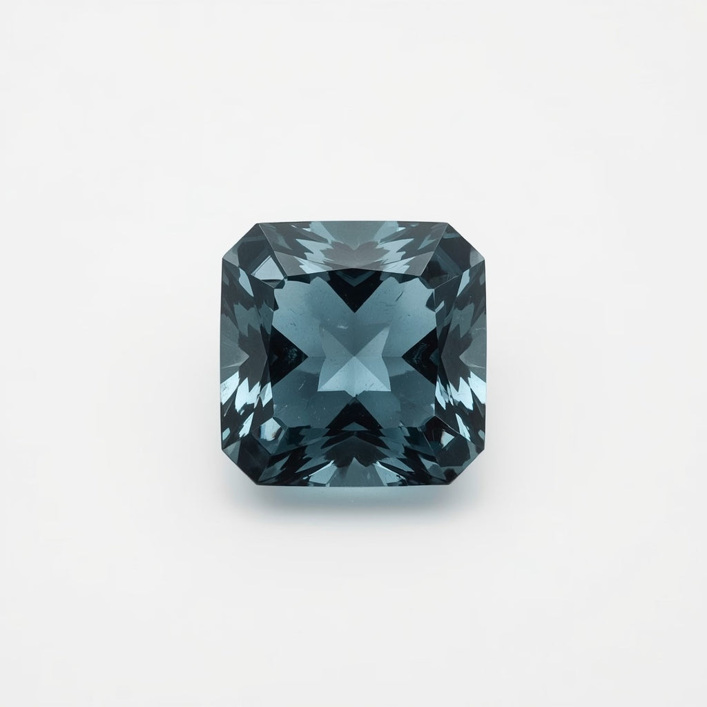 Swiss Blue Topaz 10PC Tiny 4x4 MM Square Faceted Blue Brilliant Semi Precious Loose Gemstones