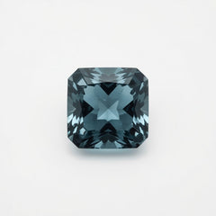 Swiss Blue Topaz 10PC Tiny 4x4 MM Square Faceted Blue Brilliant Semi Precious Loose Gemstones