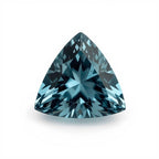 Swiss Blue Topaz 1PC Large 10x10 MM Triangle Faceted Blue Shine Semi Precious Loose Gems