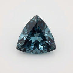Swiss Blue Topaz 1PC Chunky 15x15 MM Triangle Faceted Blue Superior Semi Precious Loose Gemstone